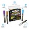 Metallic Liquid Chalk Markers - 8 Pack with Reversible Bullet and Chisel Tips - Dust Free, Erasable, Non-Toxic - Ideal for Blackboards, Windows, and Glass - Writing Tools